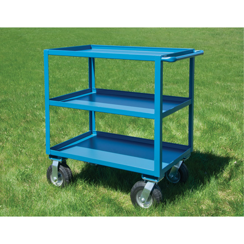  Chariot &agrave; tablettes pour l'ext&eacute;rieur, 3 Tiers, 24" la x 39" h x 51" p, Capacit&eacute; 1200 lb Sidevic Inc.