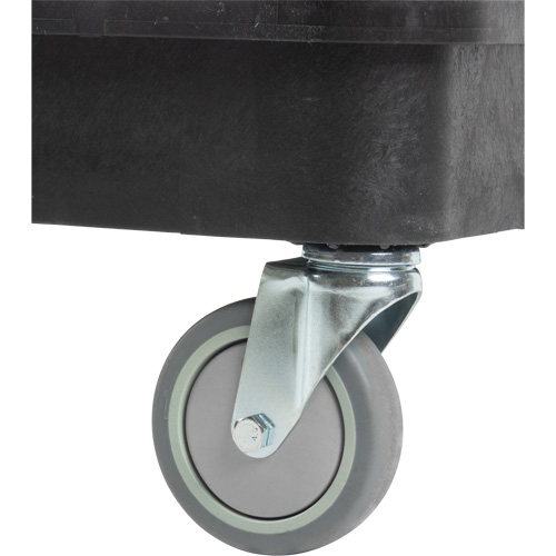 Chariot utilitaire avec tablette &agrave; bordure profonde, 3 tiers, 19" x 39-1/2" x 28-1/4", Capacit&eacute; 330 lb Sidevic Inc.