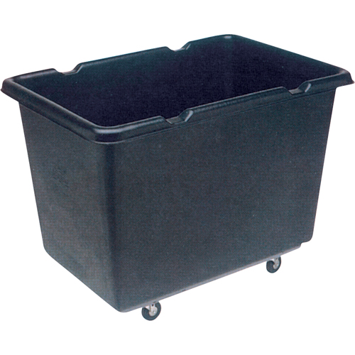 Chariots-caisse pour usage l&eacute;ger Econocarts, Plastique recycl&eacute; noir, 39" lo x 27" la x 29" h, Volume 12 pi³, Capacit&eacute; 200 lb Sidevic Inc.