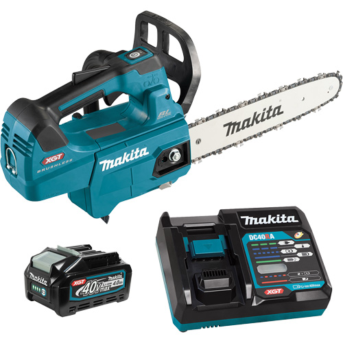 XGT Cordless Brushless Top Handle Chainsaw, 12", Battery Powered, 40 V Sidevic Inc.