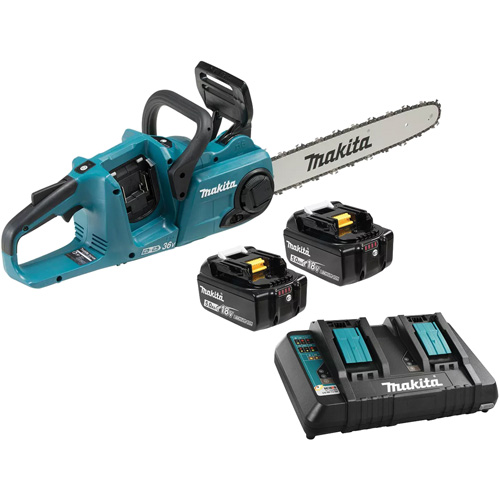 LXT 5.0Ah Brushless Rear Handle Chainsaw Kit, 16", Battery Powered, 36 V Sidevic Inc.