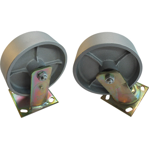 Steel Self-Dumping Hoppers - Caster Sets For Hoppers Sidevic Inc.