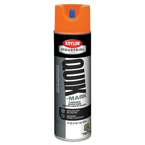 Industrial Quik-Mark Solvent-Based Inverted Marking Paint, 17 oz., Aerosol Can Sidevic Inc.
