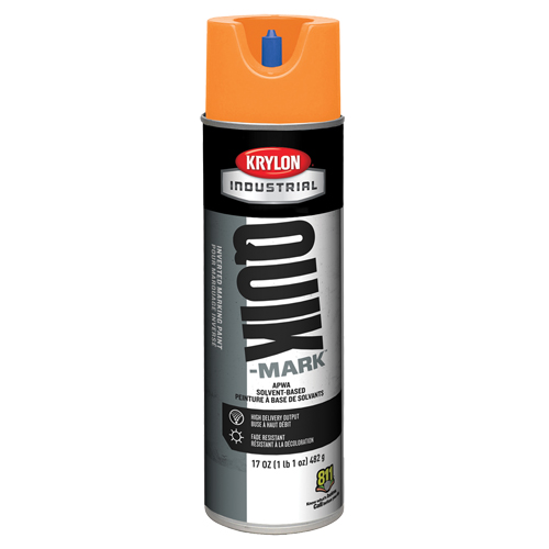 Industrial Quik-Mark Solvent-Based Inverted Marking Paint, 17 oz., Aerosol Can Sidevic Inc.