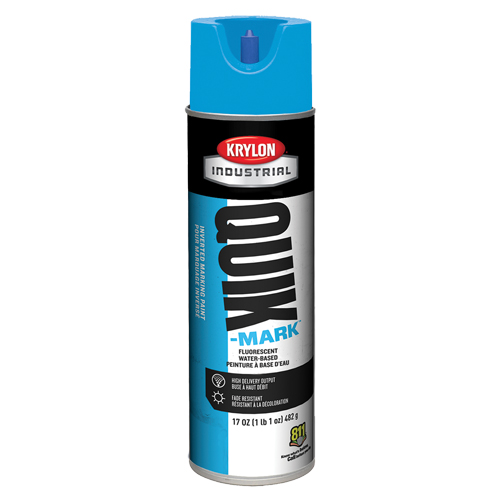 Industrial Quik-Mark Water-Based Inverted Marking Paint, 17 oz., Aerosol Can Sidevic Inc.