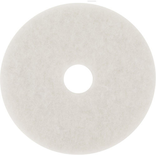Tampon de polissage pour planchers, 20", Polissage, Blanc Sidevic Inc.