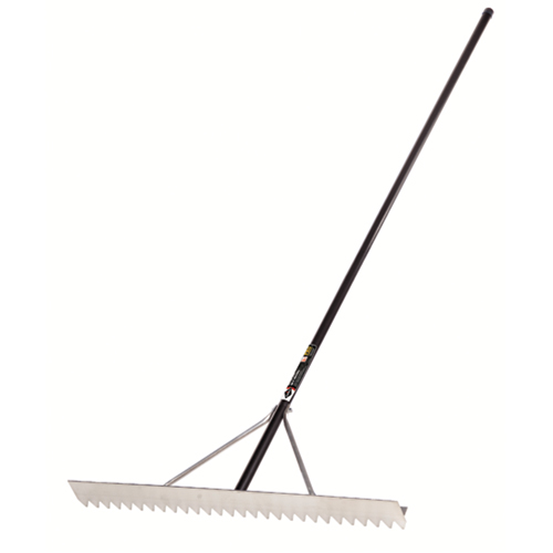 R&acirc;teau pour asphalte Pro, 36" la, Lame Aluminium, 28 dents Sidevic Inc.