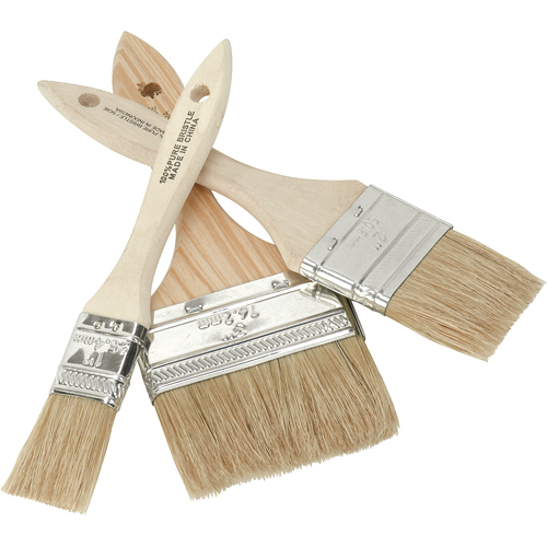 Chip Paint Brush, White China, Wood Handle, 1" Width Sidevic Inc.