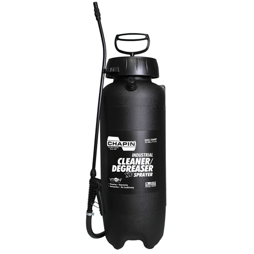 Industrial Viton Cleaner & Degreaser Sprayer, 3 gal. (11.36 L), Plastic/Polyethylene, 18" Wand Sidevic Inc.