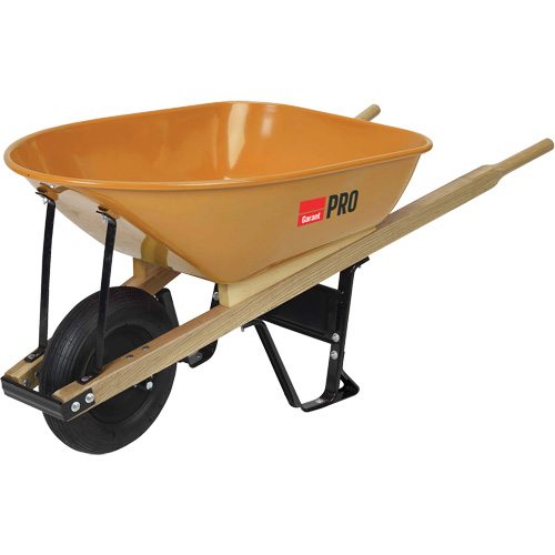 Pro Heavy-Duty Wheelbarrow, 6 cu. ft., Steel Tray Sidevic Inc.