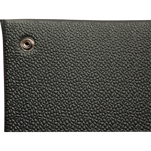 Tapis Comfort-King antistatique, 3' la x 60' lo x 3/8" &eacute;p, Rugueux, Gris Sidevic Inc.