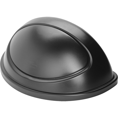 Untouchable&reg; Containers, Half Round Lid, Plastic/Polyethylene, Fits Container Size: 21-5/16" x 21-1/3" Sidevic Inc.