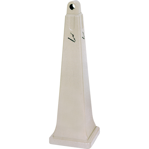 Groundskeeper Cigarette Waste Collectors, Free-Standing, Plastic, 1 US gal. Capacity, 39-3/4" Height Sidevic Inc.