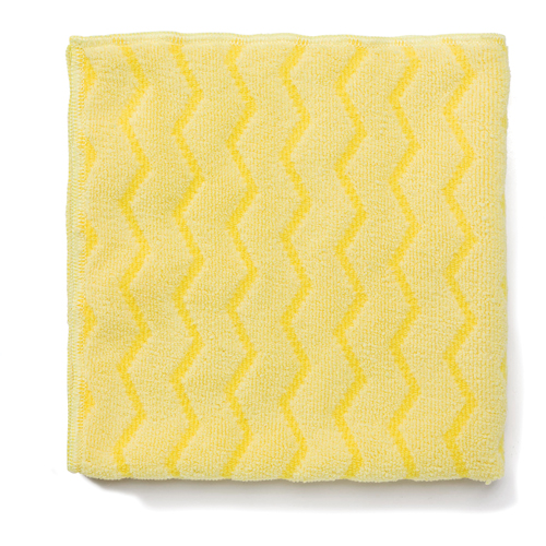 Chiffons en microfibres Hygen, Microfibre, Jaune Sidevic Inc.