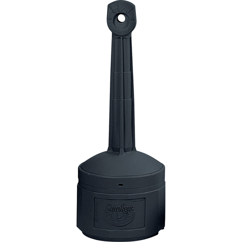 Smokers Cease-Fire&reg; Cigarette Butt Receptacle, Free-Standing, Plastic, 1 US gal. Capacity, 30" Height Sidevic Inc.