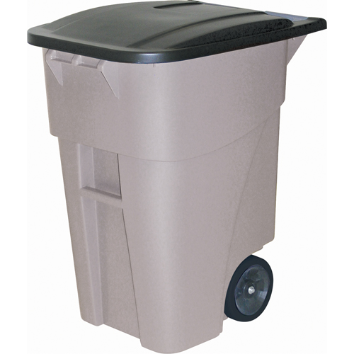 Brute&reg; Roll Out Containers, Plastic, 50 US gal. Sidevic Inc.