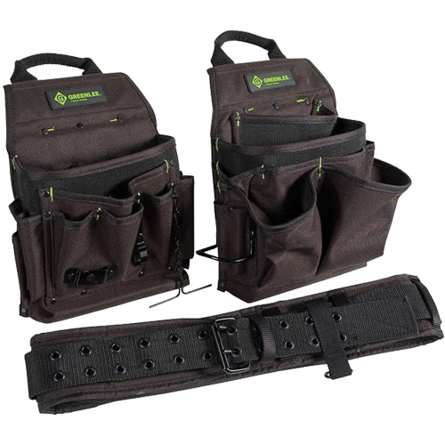 Tool Belt Combo, Polyester, Black Sidevic Inc.