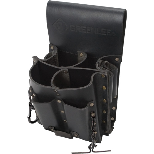 Poche pour ceinture porte-outils, Porte-outil multiple, Cuir, 8 Poches Sidevic Inc.