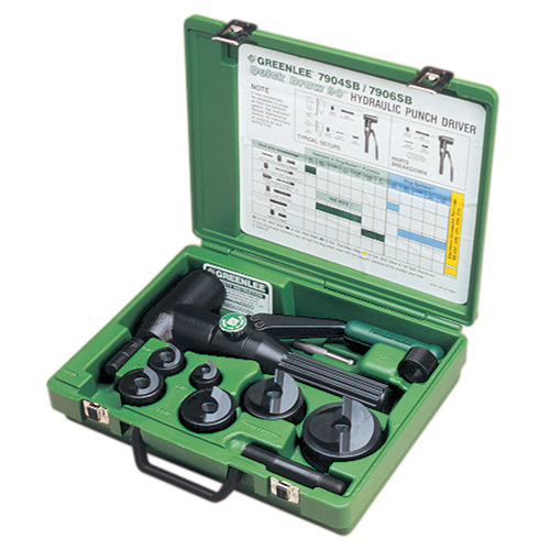 Quick Draw 90&reg; Hydraulic Knockout Kit with SlugBuster&reg; Punches Sidevic Inc.