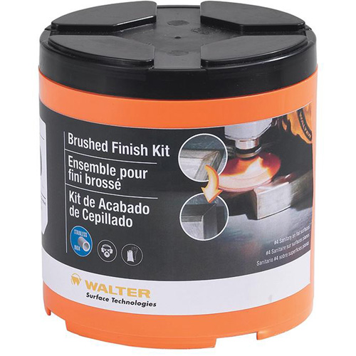 Trousse de finition bross&eacute;e pour surfaces planes Sidevic Inc.