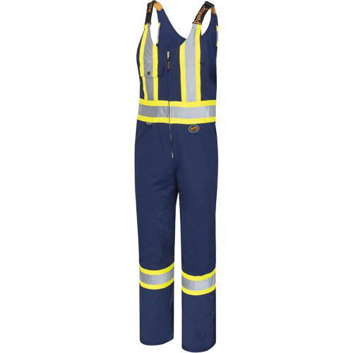 6615T Salopette de s&eacute;curit&eacute;, Poly-coton, 48 (grande taille), Bleu marin Sidevic Inc.