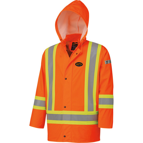 5892 High Visibility Flame Resistant Waterproof Jacket, 2X-Large, High Visibility Orange Sidevic Inc.