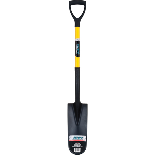 Drain Spade Shovels, Tempered Steel, 16" x 6" Blade, 28-1/2" L, D-Grip Handle Sidevic Inc.
