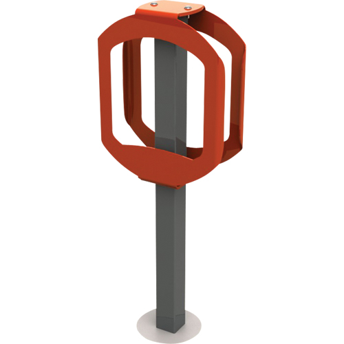 Bike Stop Bike Racks, Steel, 2 Bike Capacity Sidevic Inc.