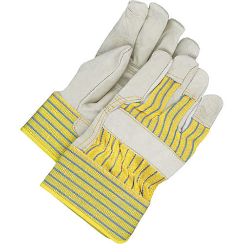 Gants d'ajusteur avec paume renforc&eacute;e, Taille unique, Paume en Cuir fleur de vache, Doublure en Molleton Sidevic Inc.