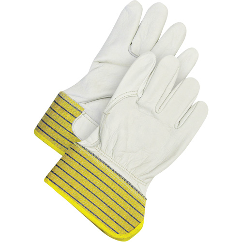 Gants d'ajusteur classiques, Grand, Paume en Cuir fleur de vache, Doublure en Molleton Sidevic Inc.