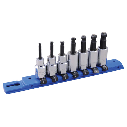 Metric Ball Nose Socket Set, 7 Pcs Sidevic Inc.