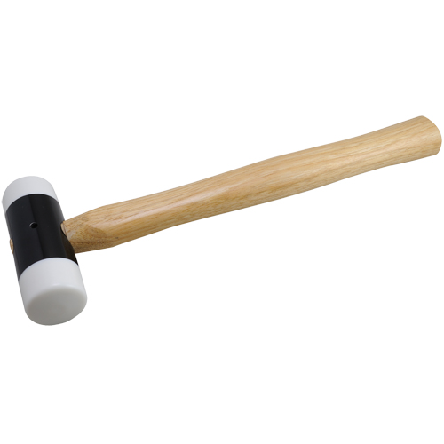 Marteau &agrave; frappe douce, Poids de la t&ecirc;te 14 oz, Face Ordinaire, Prise Bois, 11-5/8" lo Sidevic Inc.