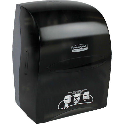 Distributeur de serviettes en rouleaux durs Sanitouch, Manuel, 12,63" la x 10,2" p x 16,13" h Sidevic Inc.