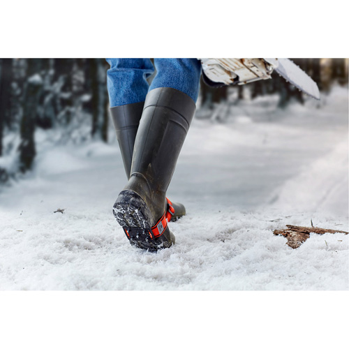 Mid-Sole Ice Cleats, Tungsten Carbide, Stud Traction, One Size Sidevic Inc.