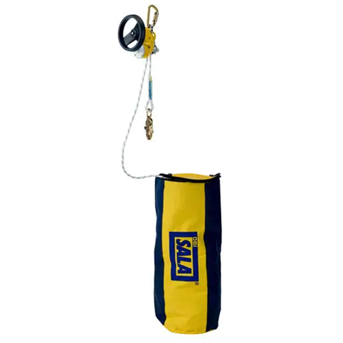 DBI-SALA&reg; Rollgliss R550 Rescue & Descent Device, 300' L, Kernmantle Lifeline Sidevic Inc.