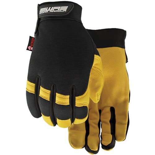 Flextime Water Resistant Gloves, Grain Goatskin Palm, Size Large Sidevic Inc.