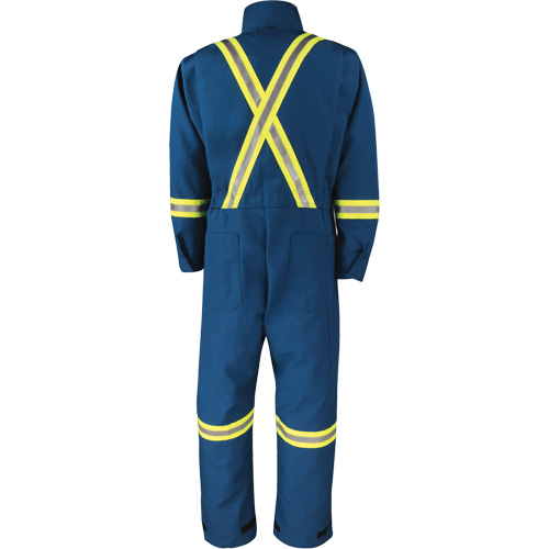 Dupont Nomex&reg; IIIA Deluxe Coveralls, Size 3X-Large (Tall), Royal Blue, 6 cal/cm² Sidevic Inc.