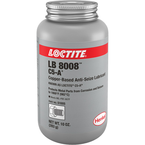 Copper Based Anti-Seize Lubricant, 10 oz., Brush Top Can, 1800°F (982°C) Max Temp. Sidevic Inc.