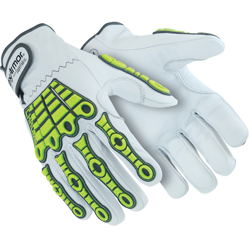Chrome Series&reg; 4080 Cut-Resistant Gloves, 8/Medium, Goatskin Palm, Hook & Loop Cuff Sidevic Inc.