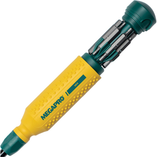 Tournevis multi embouts Original Hex 15-en-1, 8-37/50" lo, Prise Textur&eacute; Sidevic Inc.