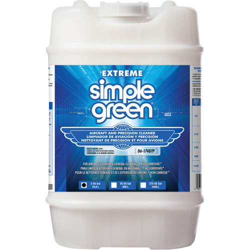 Extreme Simple Green&reg; Aircraft & Precision Cleaner, 5 gal., Jug Sidevic Inc.