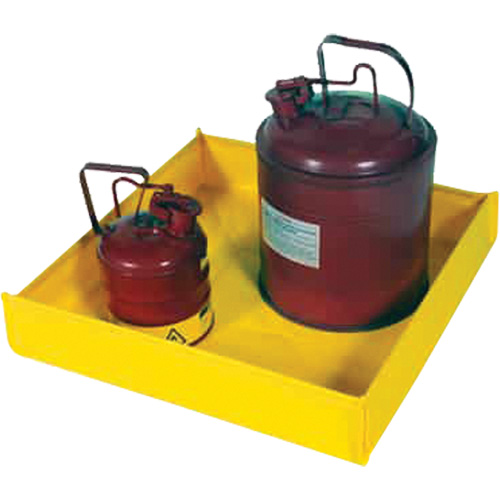Flexible Ultra-Utility Tray, 12" lo x 12" la x 4,8" h, Cap. de d&eacute;versement 1,5 gal. US Sidevic Inc.