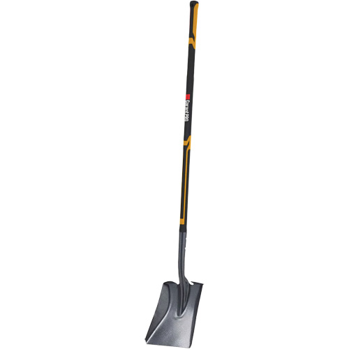 Pro Square Point Shovel, Fibreglass, Tempered Steel Blade, Straight Handle, 48" Long Sidevic Inc.