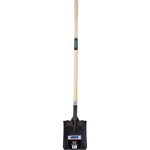 Pelle carr&eacute;e robuste, Bois dur, Lame Acier au carbone, Manche en Droit, Longueur 48" Sidevic Inc.