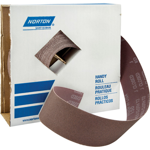Shop Rolls - Metalite K225 Shop Rolls, Aluminum Oxide, 2" W x 150' L, 400 Grit Sidevic Inc.