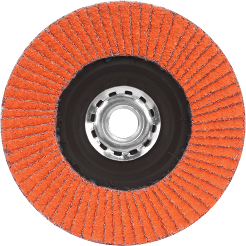 Flap Discs - Quick Trim SG Blaze R980P, 7" x 5/8"-11, Type 27, 40 Grit, Ceramic Sidevic Inc.