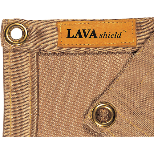Couverture pour soudage en silice de 18 oz Lavashield, 3' la x 3' lo, R&eacute;sistance &agrave; la temp. 1472°F(800°C) Sidevic Inc.