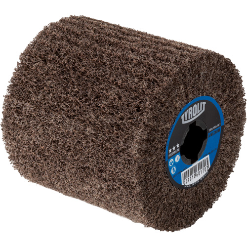 Pro-Line Surface Conditioning Drum, 4" Dia. x 4" W, 3/4" Arbor, Coarse Grit, Aluminum Oxide Sidevic Inc.