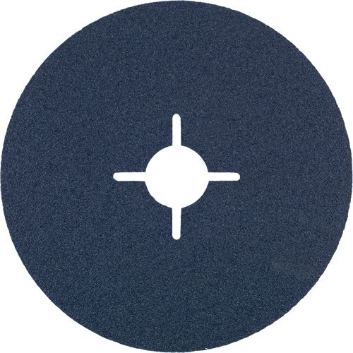 Resin Fibre Sanding Disc, Zirconium, 36, 5" Dia x 7/8" Arbor Sidevic Inc.