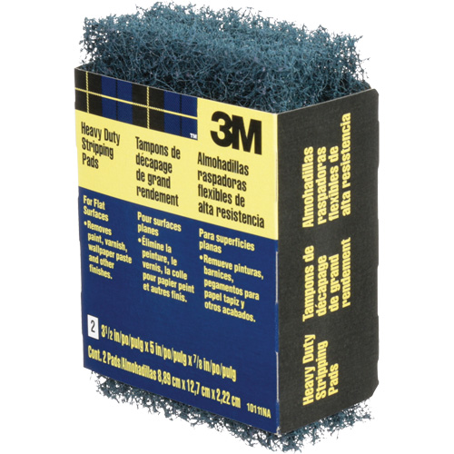 Heavy-Duty Stripping Pads, Aluminum Oxide, 3-1/2" x 5", Coarse Grit Sidevic Inc.